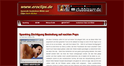 Desktop Screenshot of eroclips.de
